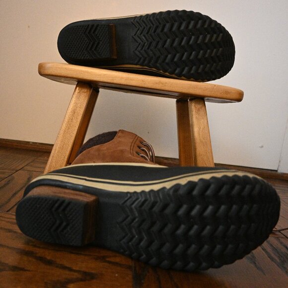 Sorel Women’s Insulated Duck Boots with Heel – Brown/Black – Size 10.5M - Picture 7 of 12